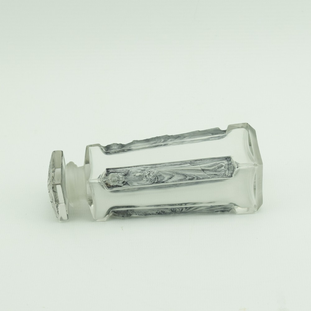 Early Rene Lalique Ambre d'orsay perfume bottle C1911 View IV