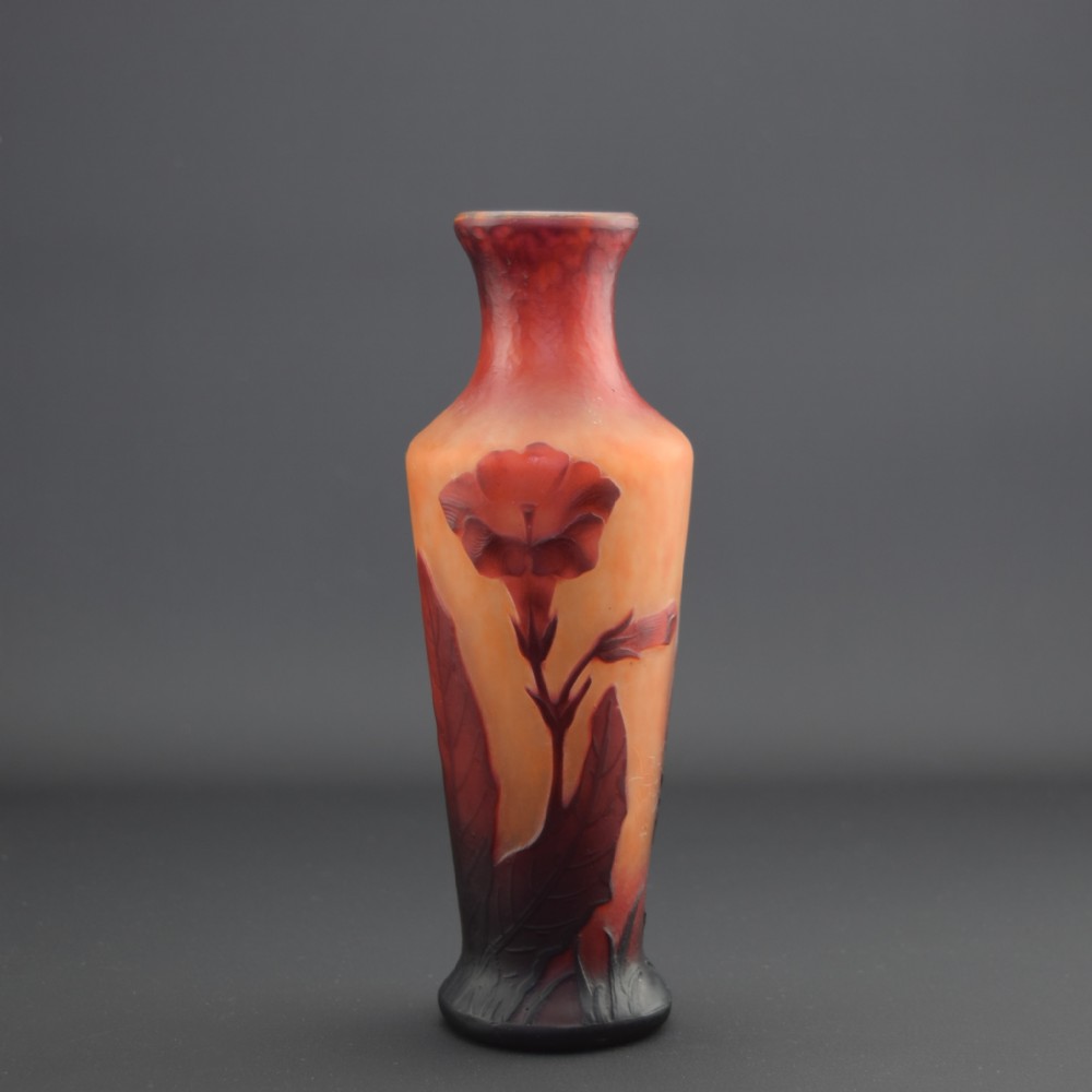 Daum cameo glass vase C1900
