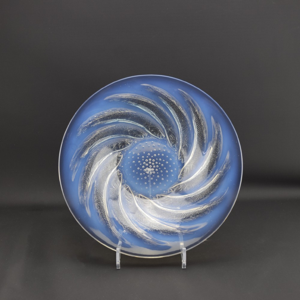 Rene Lalique Poissons Coupe Ouverte C1931