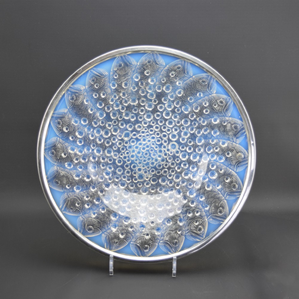 Rene Lalique Opalescent Roscoff Coupe Ouverte c1932