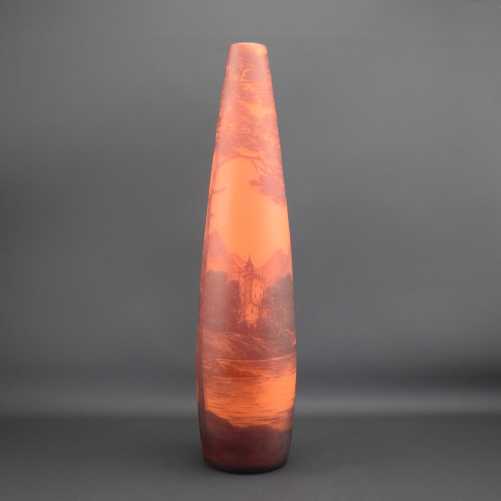 Richard Loetz cameo glass vase C910