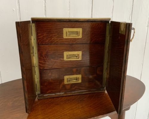Campaign Cigar Humidor