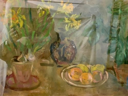 fig 3. STILL LIFE BY STELLA STEYN ORIGINAL OIL PAINTING