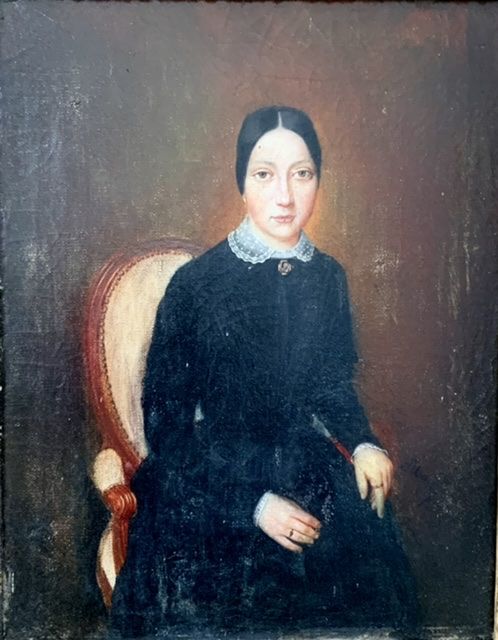 Oil on Canvas Portrait of a Lady