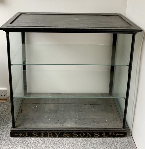 J.s Fry & Sons Shop Display Cabinet
