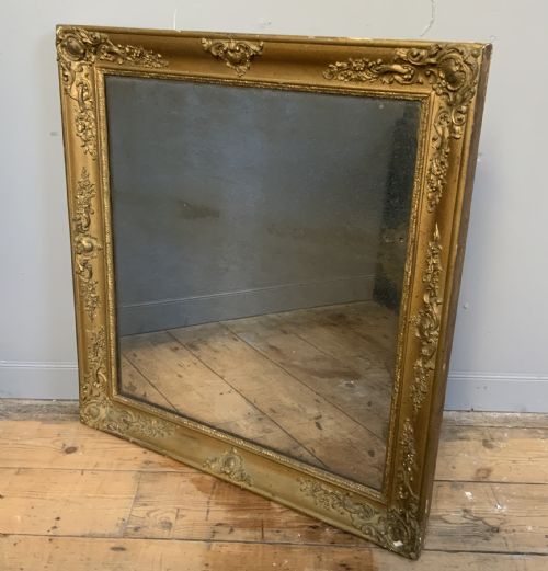 French 19thc Gilt Mirror