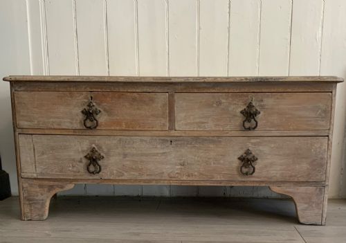 Victorian 2 Over 1 Pine Chest