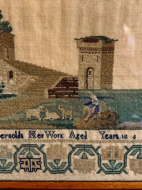 EARLY 19THC SAMPLER - ADDITIONAL PHOTO 6