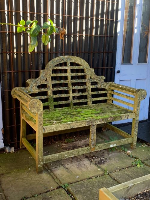 Old Teak Bench