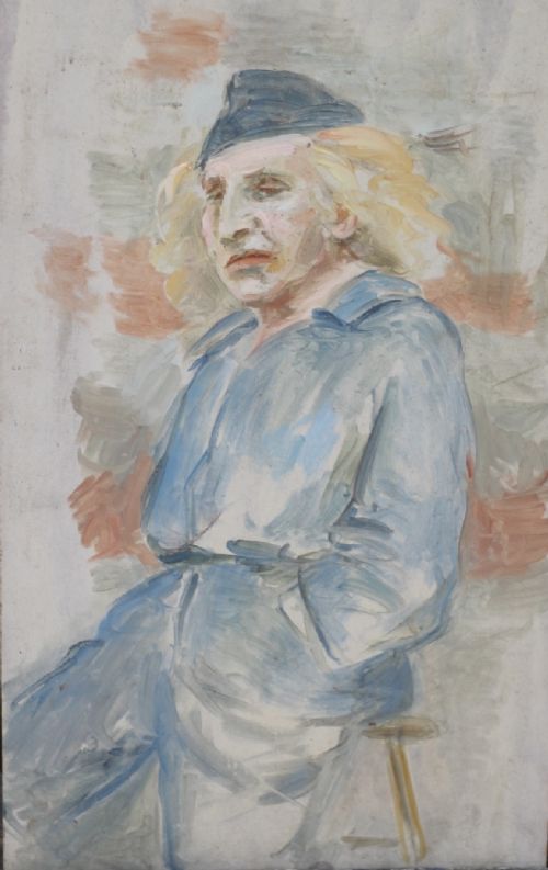 Oil Portrait by Stella Steyn