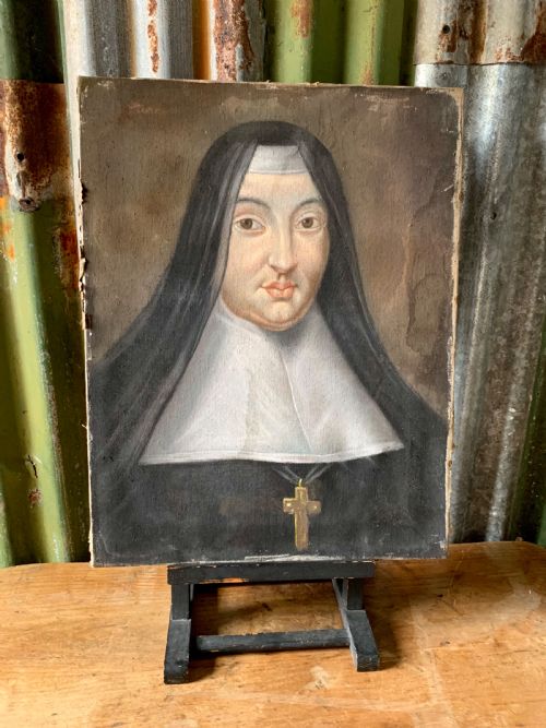 18th C Portrait of a Nun
