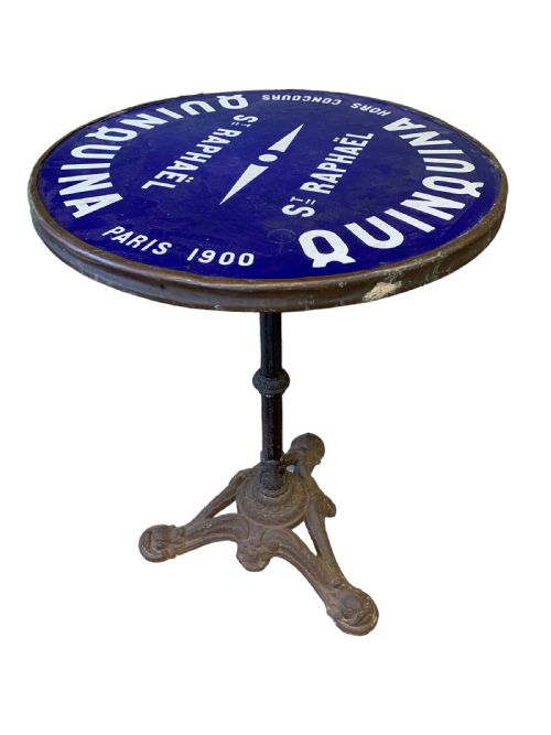 A Rare French Bistro Table Circa 1900