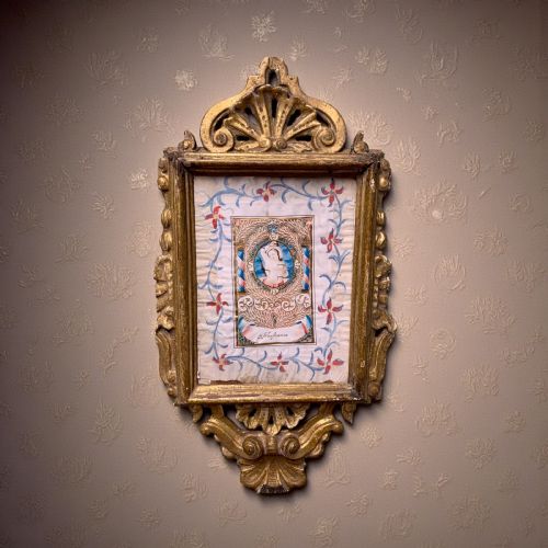 18TH CENTURY MINIATURE OF SAINT SEBASTIAN - ADDITIONAL PHOTO 1