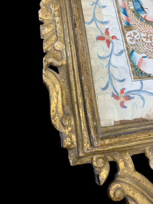 18TH CENTURY MINIATURE OF SAINT SEBASTIAN - ADDITIONAL PHOTO 4