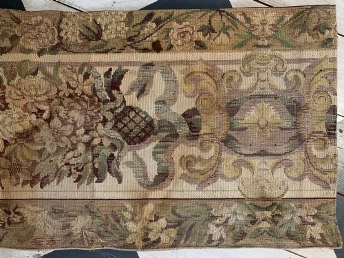 3X LATE 19TH CENTURY LONG FRENCH TAPESTRY PANELS - ADDITIONAL PHOTO 3