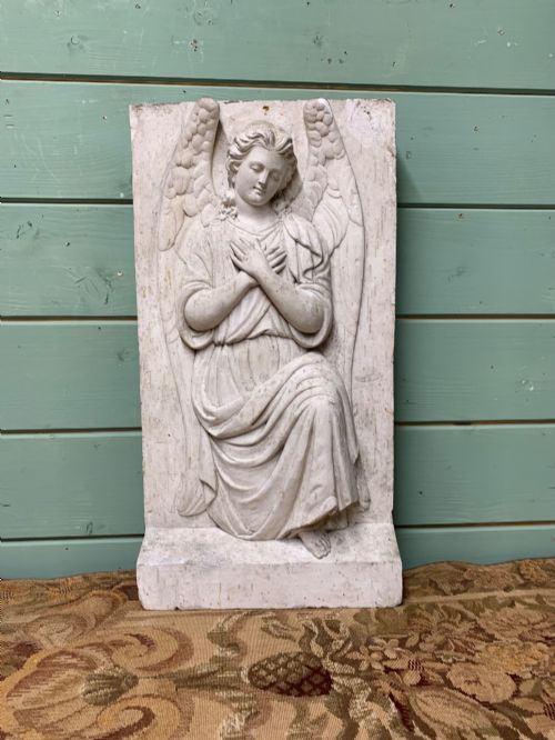 19th C French Church Plaster of an Angel