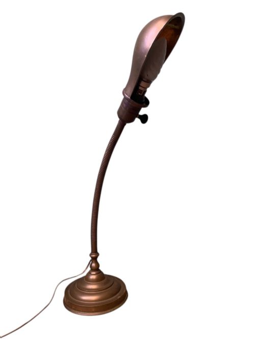 FRENCH BRASS DESK LAMP - ADDITIONAL PHOTO 3