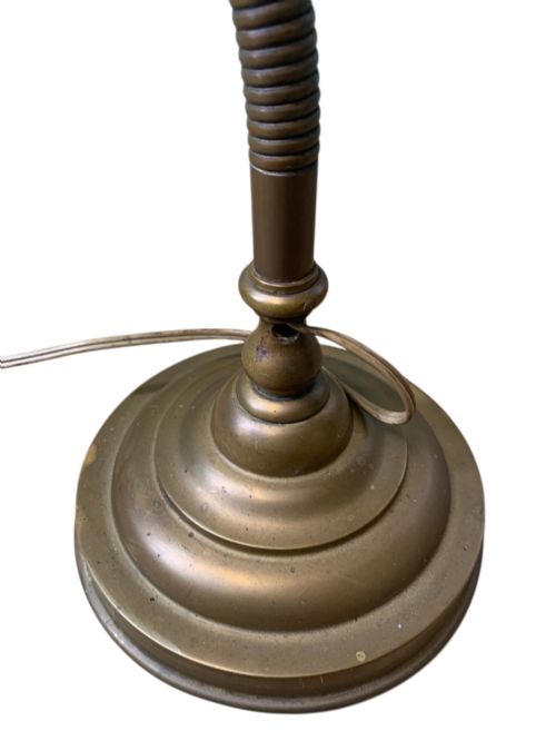 FRENCH BRASS DESK LAMP - ADDITIONAL PHOTO 7