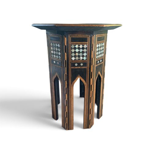 Early 20th Century Liberty Style Moorish Side Table