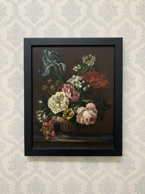 Antique Dutch School Still Life - Oil on Panel