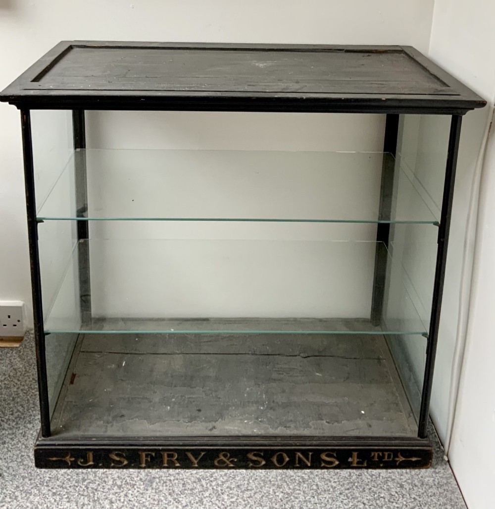 J.s Fry & sons shop display cabinet