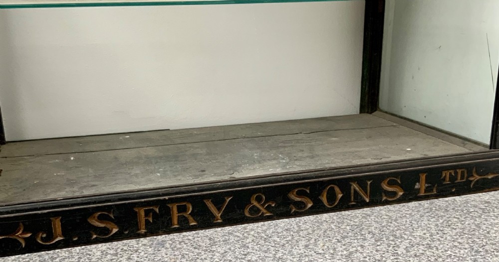 J.s Fry & sons shop display cabinet View IV