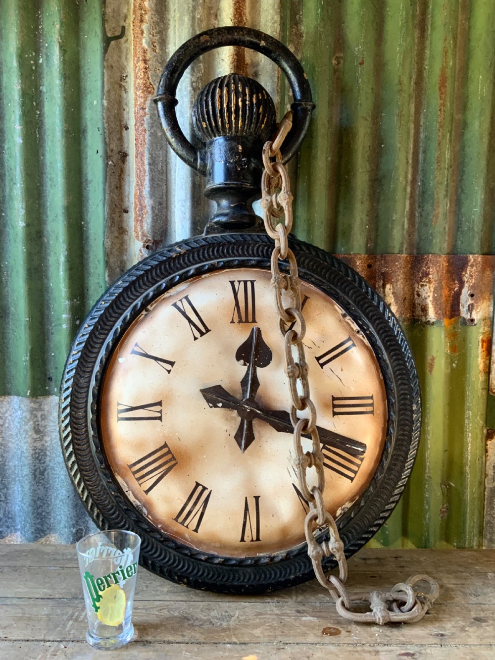 RARE WATCHMAKER’S TRADE SIGN View IX