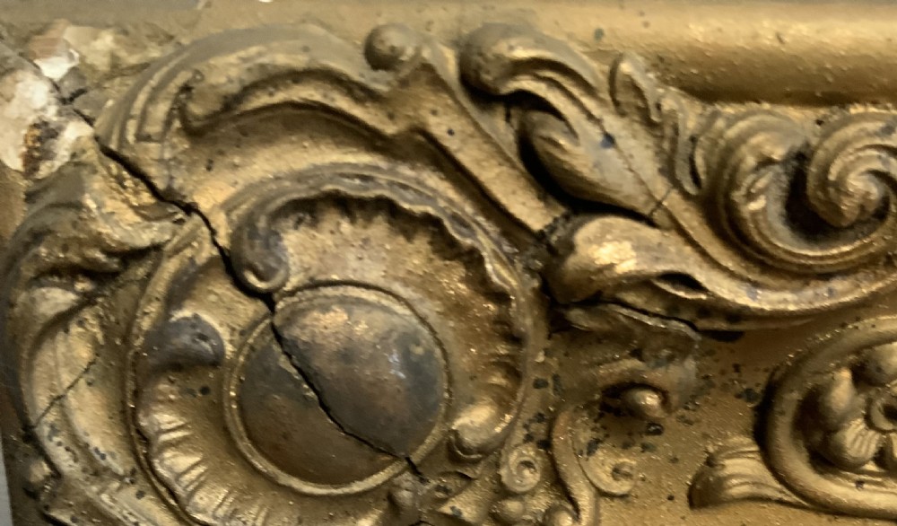 French 19thC gilt mirror View III