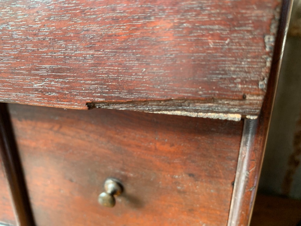 UNUSUAL 19th CENTURY DOUBLE SIDED BANK OF DRAWERS View VIII