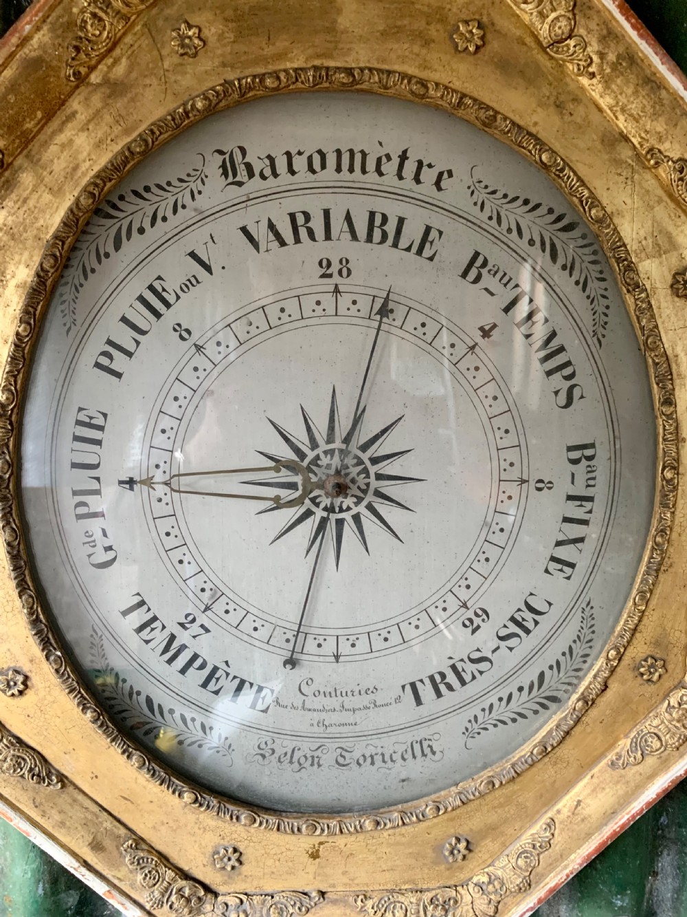 FRENCH LOUIS XVI BAROMETER View III
