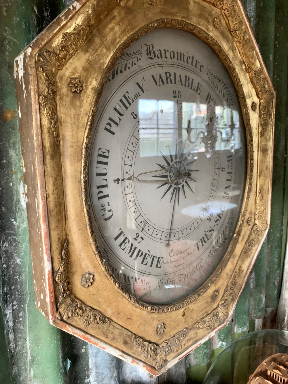 FRENCH LOUIS XVI BAROMETER View V