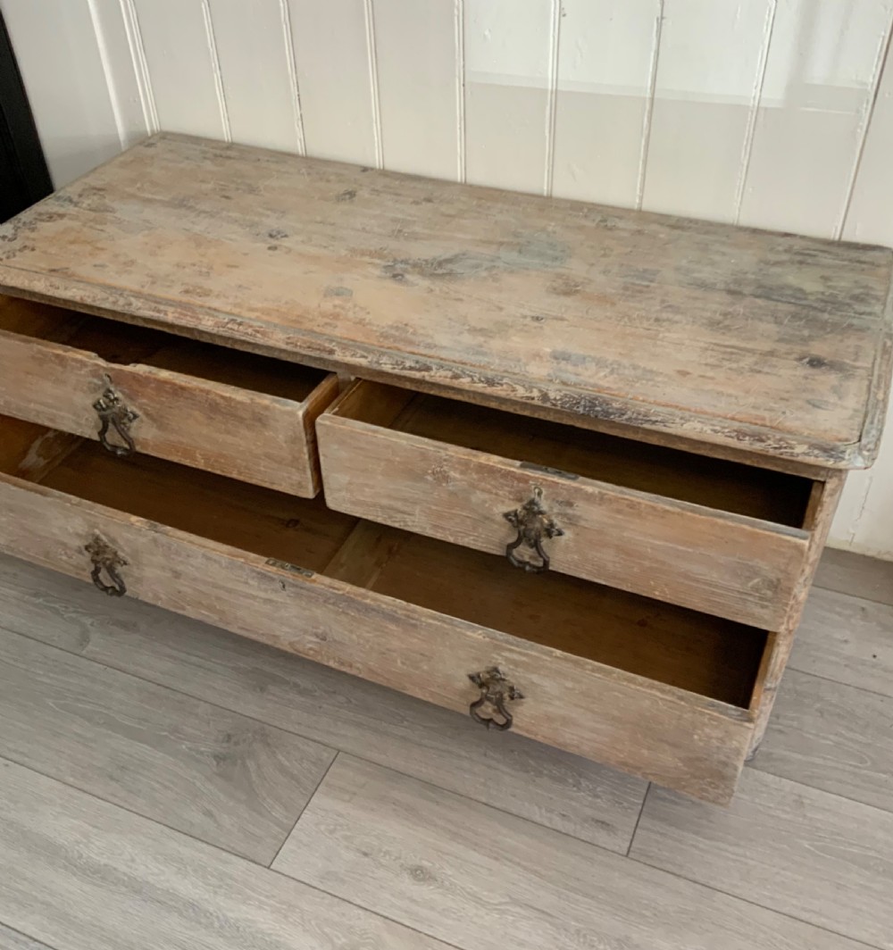 VICTORIAN 2 OVER 1 PINE CHEST View IV