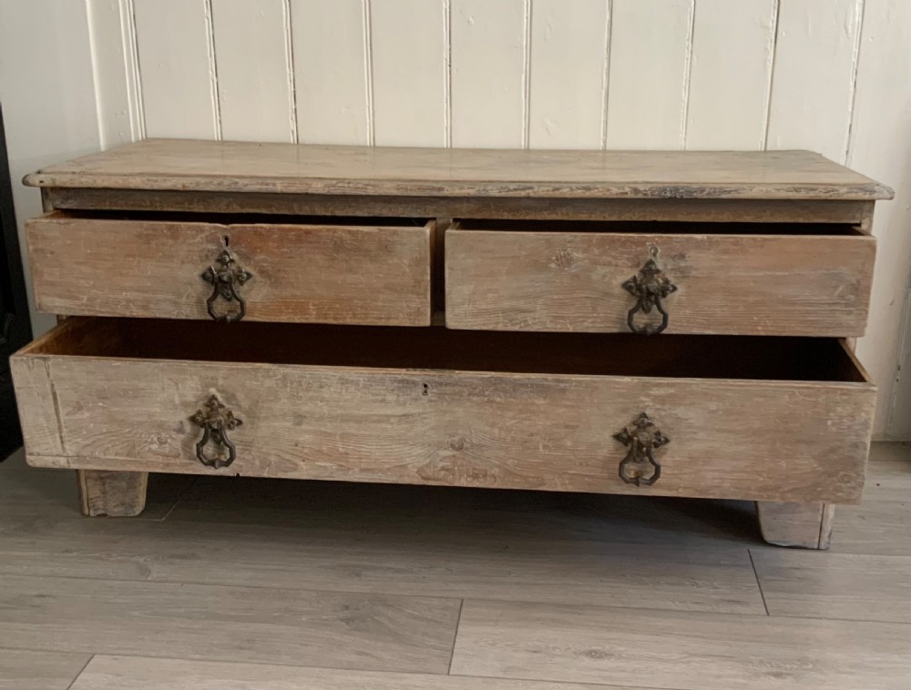 VICTORIAN 2 OVER 1 PINE CHEST View VI