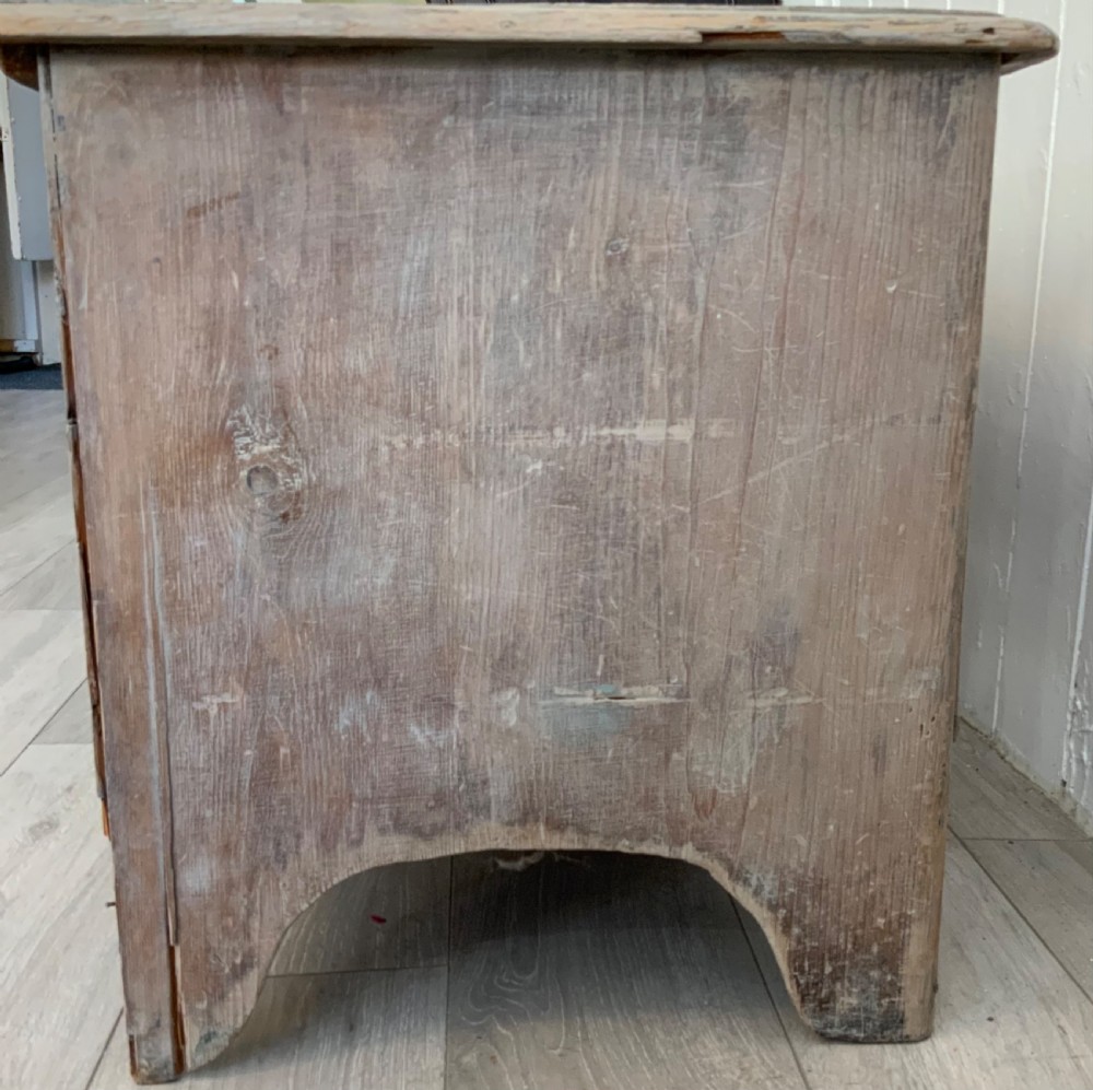 VICTORIAN 2 OVER 1 PINE CHEST View IX