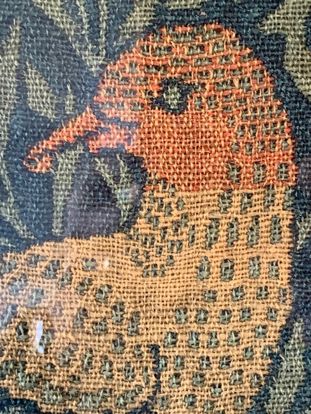 RARE ORIGINAL WILLIAM MORRIS WOVEN FRAGMENTS View V