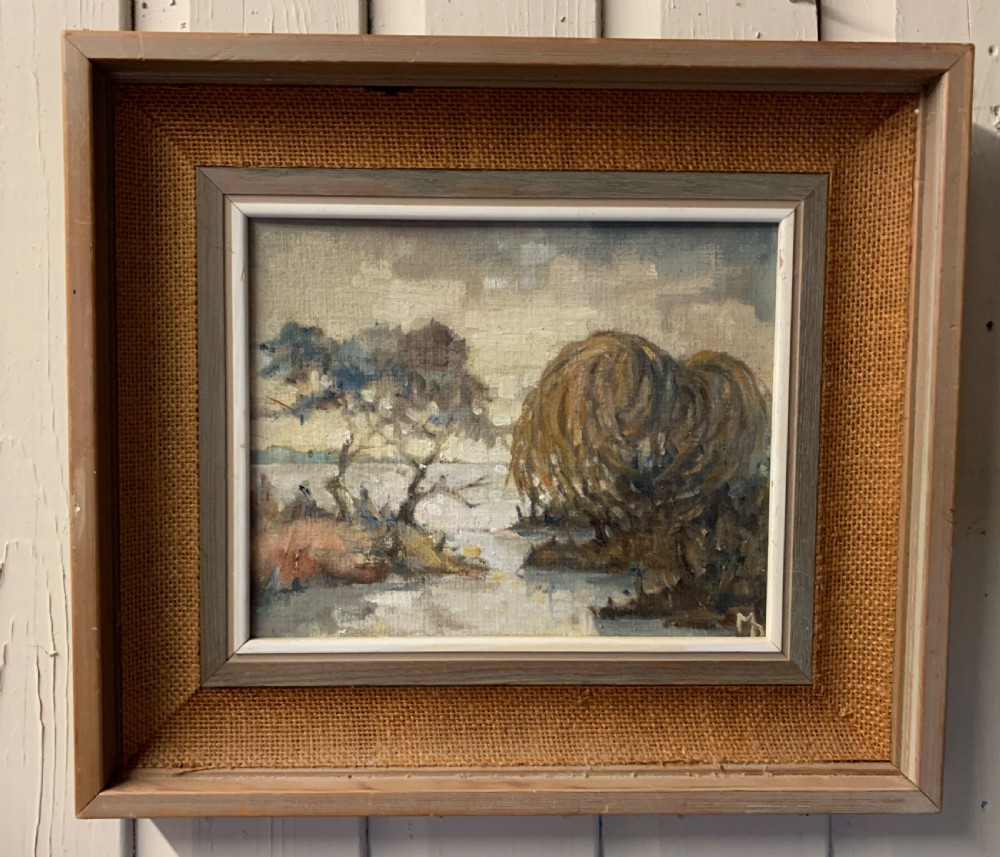 JAPANESE RIVER OIL ON BOARD