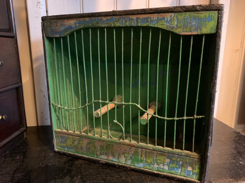 VICTORIAN TRAVEL BIRDCAGE View III