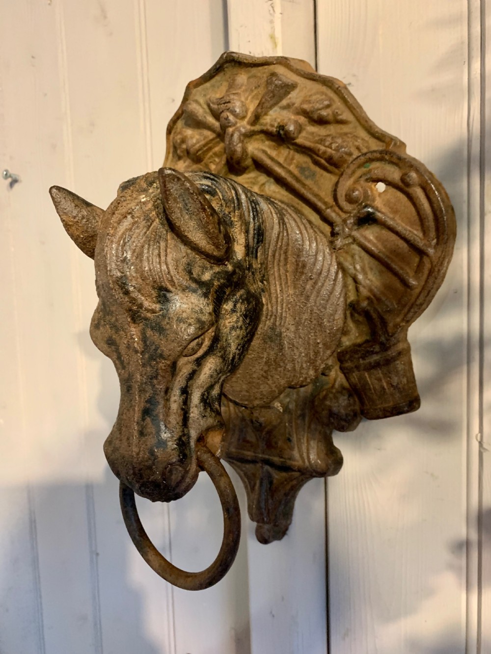 VICTORIAN STABLE WALL TETHER RINGS View II