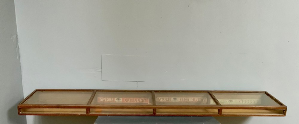 LATE VICTORIAN TABLE DISPLAY CABINET