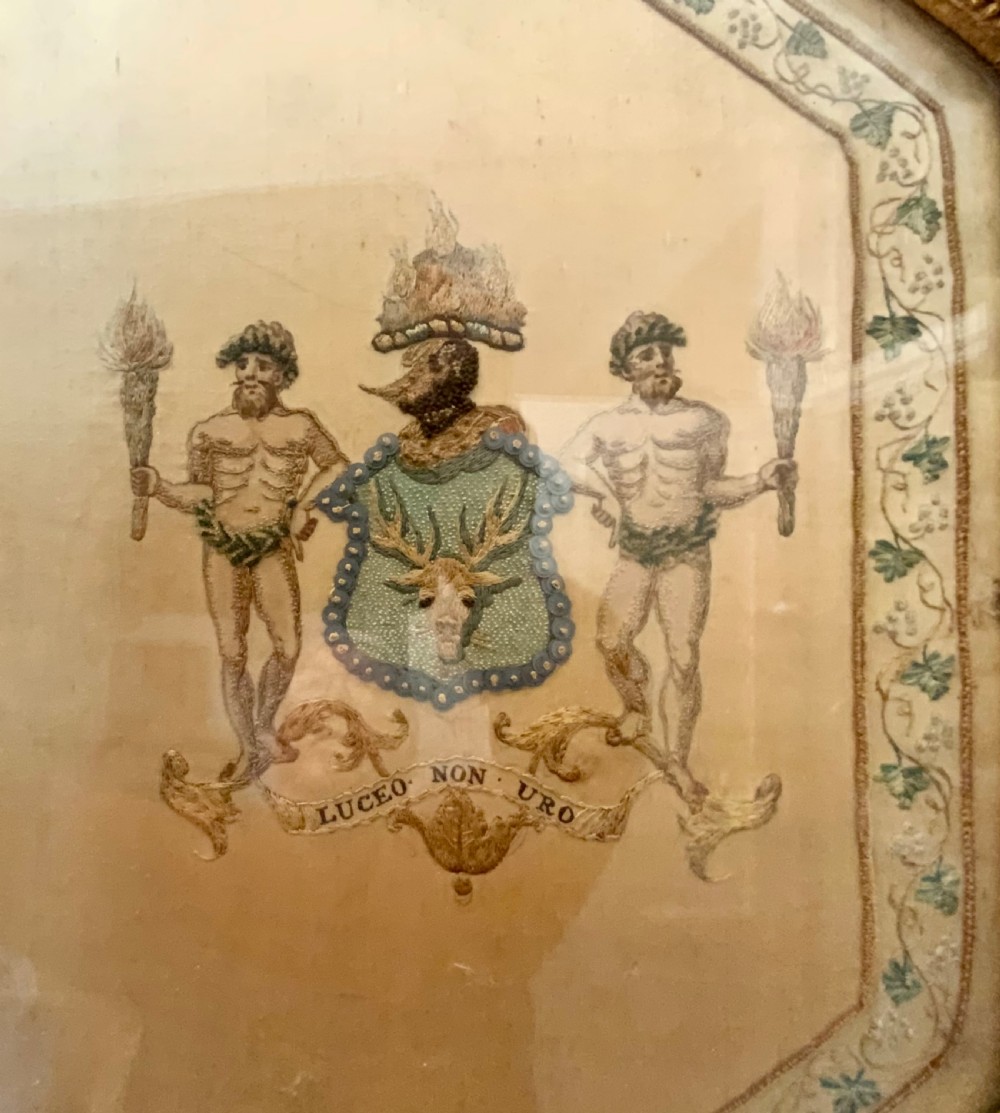 EARLY SCOTTISH SILK ARMORIALS View IV