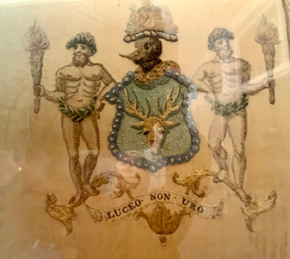 EARLY SCOTTISH SILK ARMORIALS View VI