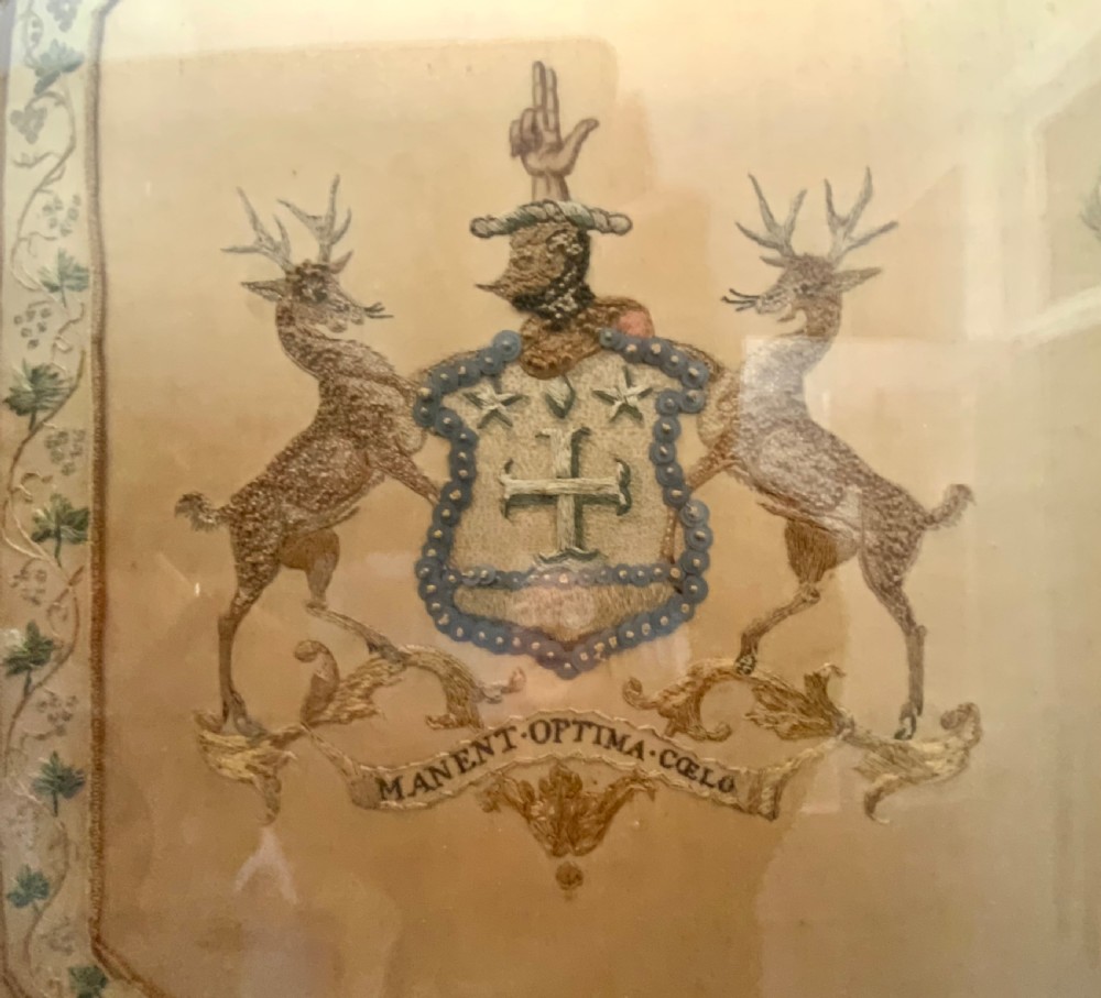 EARLY SCOTTISH SILK ARMORIALS View IX