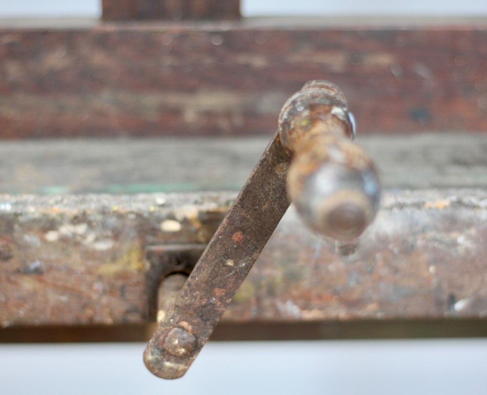 ANTIQUE ARTIST STUDIO EASEL View VII