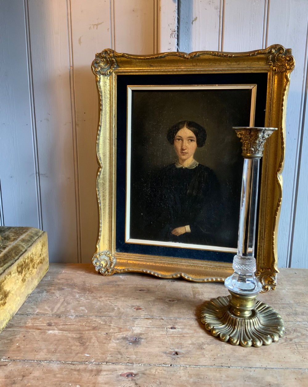 PORTRAIT OF A YOUNG WOMAN FRENCH SCHOOL View II