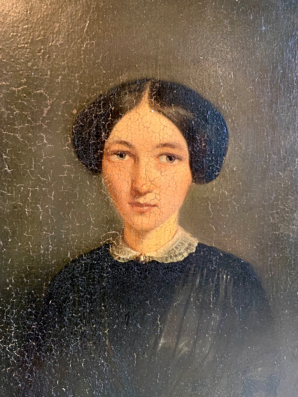 PORTRAIT OF A YOUNG WOMAN FRENCH SCHOOL View IV