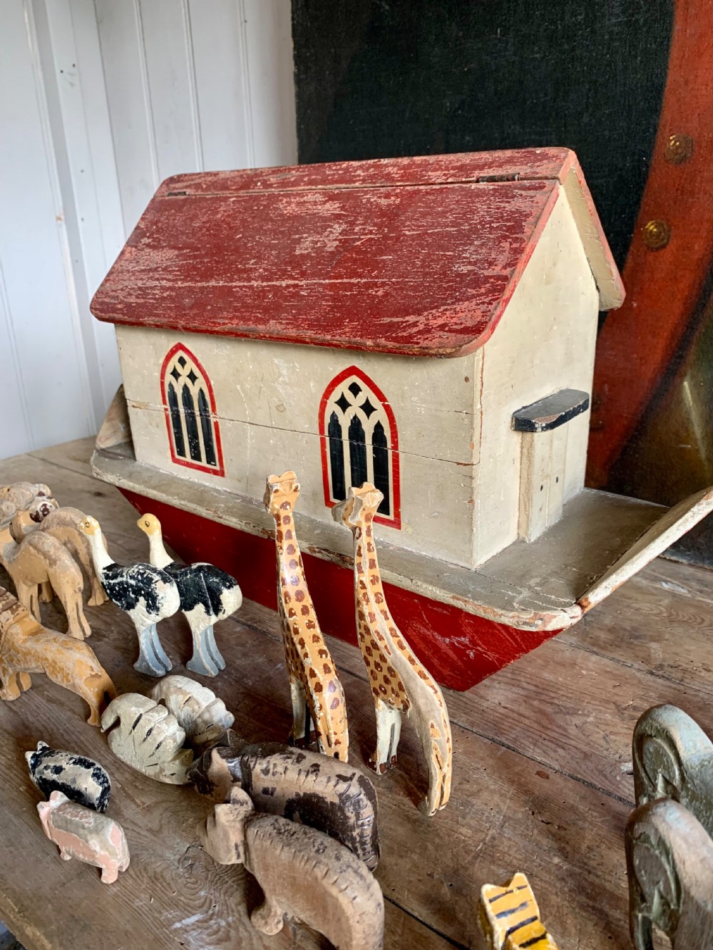 19thCentury FOLK ART NOAH’S ARK View VI