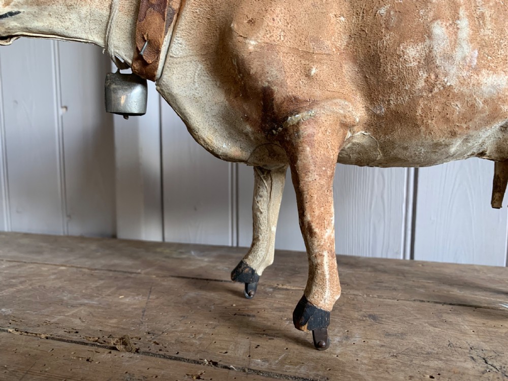 ANTIQUE TOY MODEL OF A COW View V