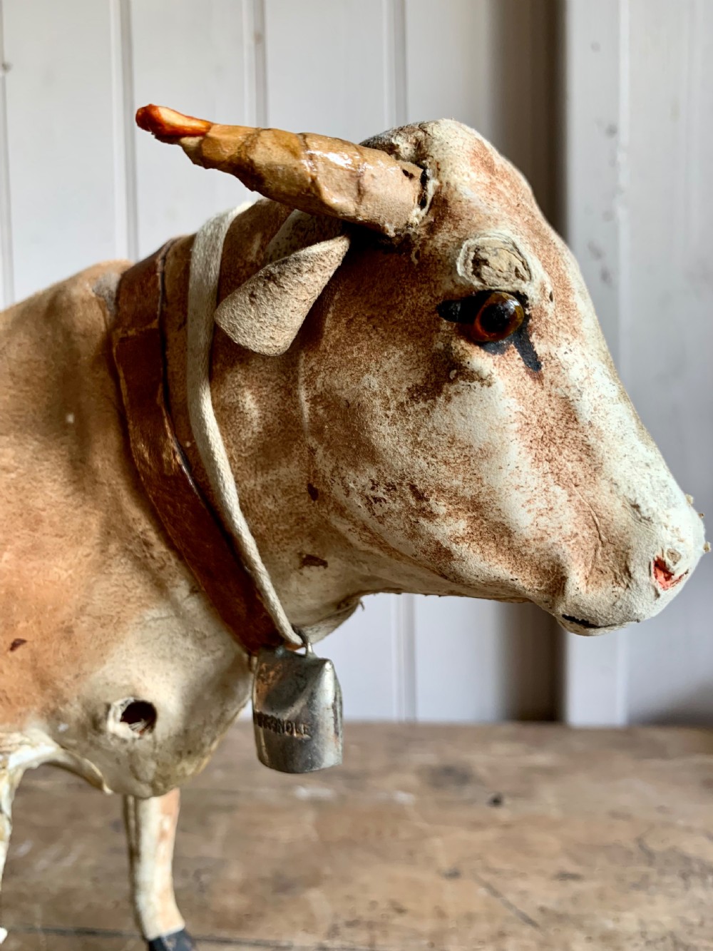 ANTIQUE TOY MODEL OF A COW View VI