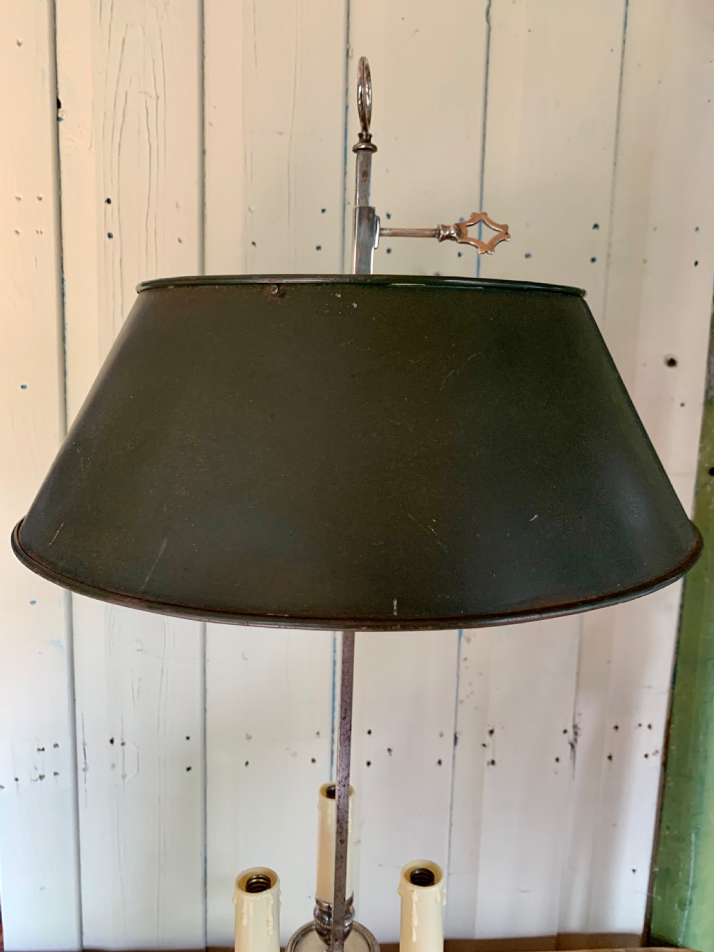 SILVER PLATED BOUILLOTTE LAMP View VI