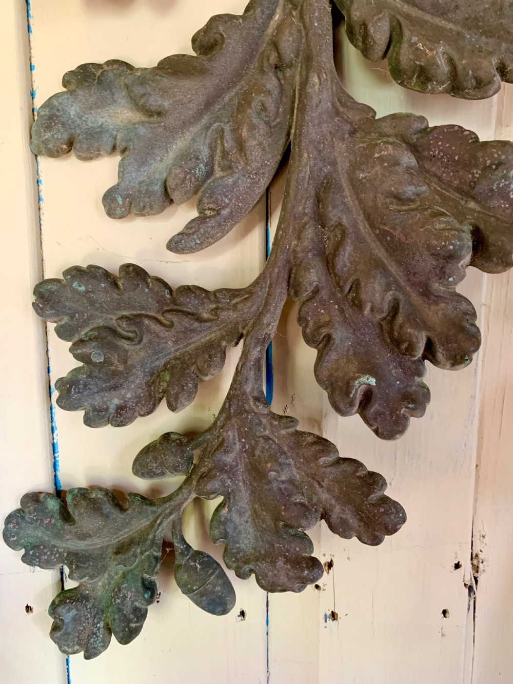 FRENCH ZINC OAK LEAVES View IV